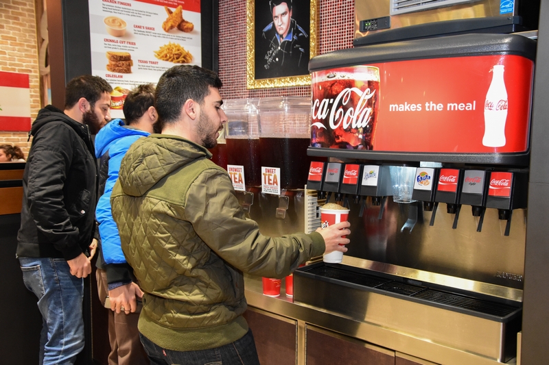 Opening of Raising Cane's